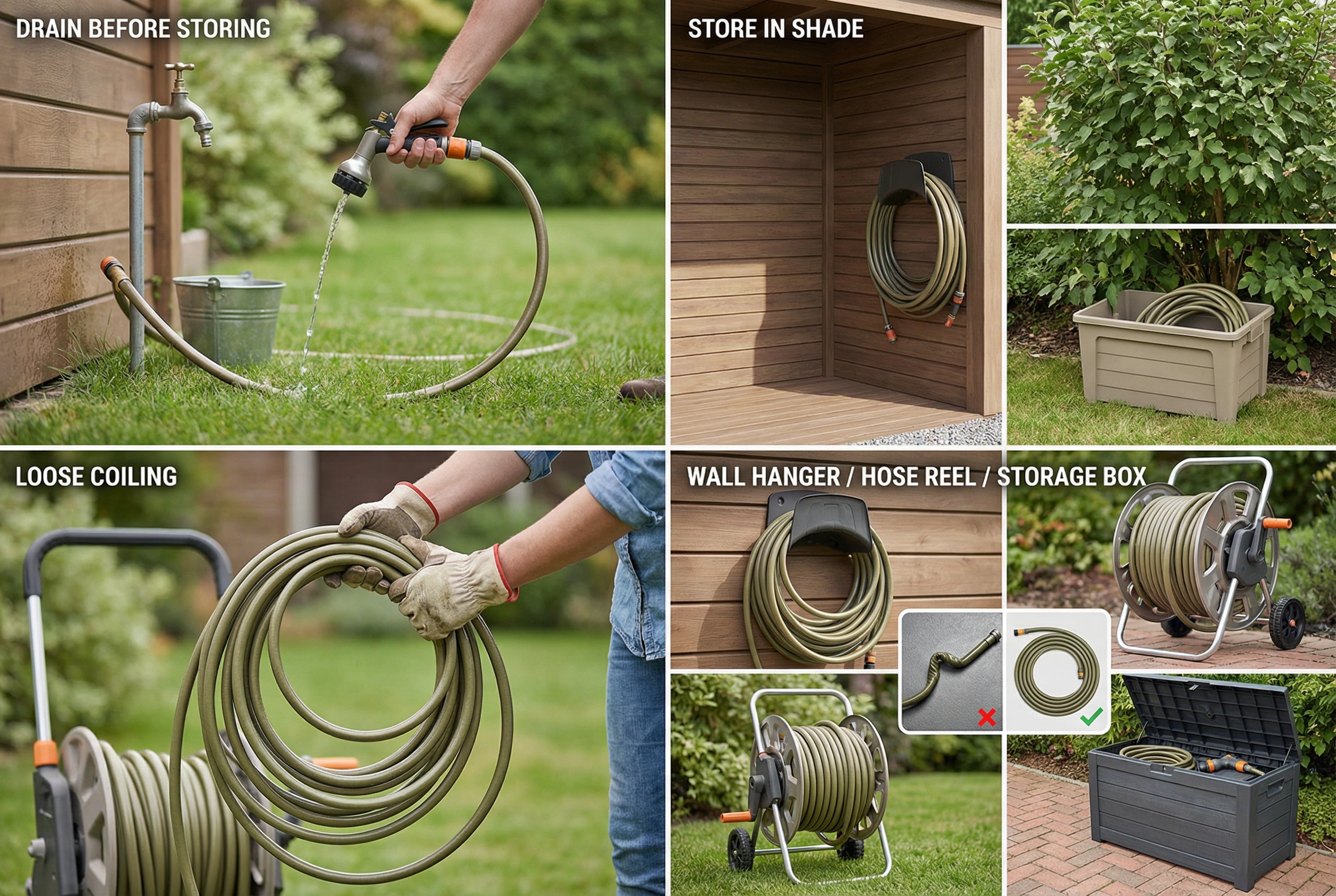 Best Practices: How to Store Your Garden Pipe