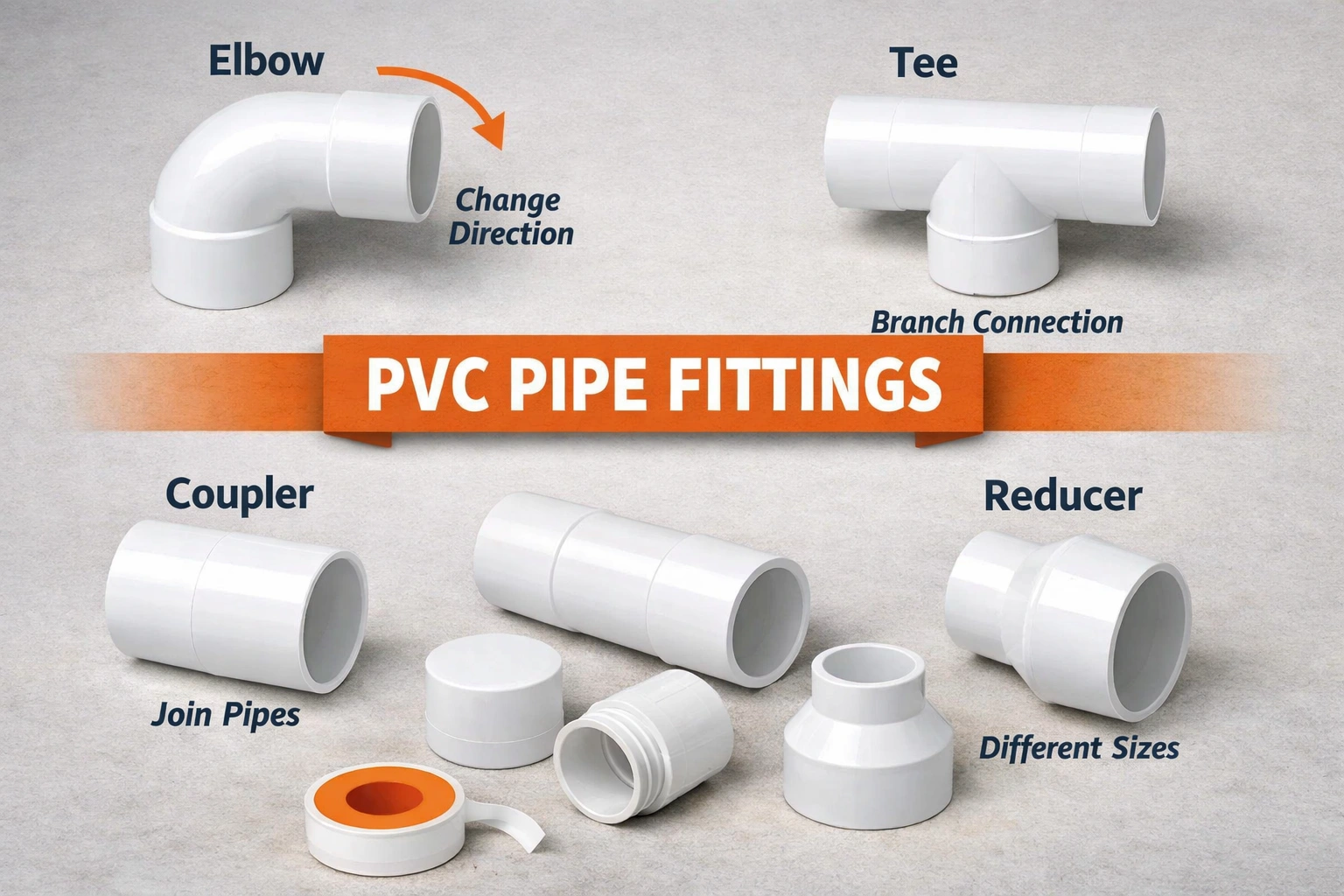 What Are PVC Plumbing Fittings