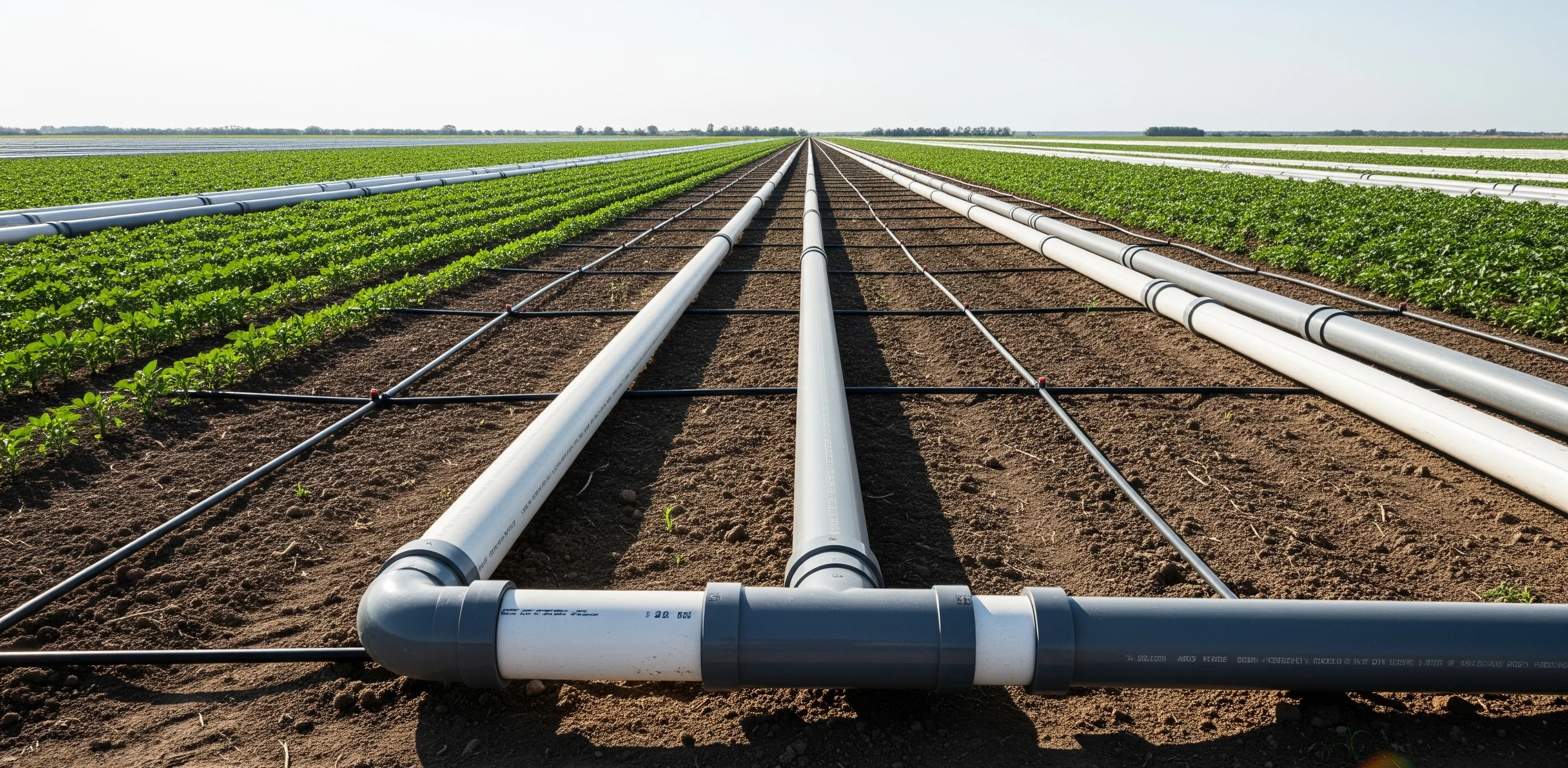 PVC (Polyvinyl Chloride) Pipes for Agriculture