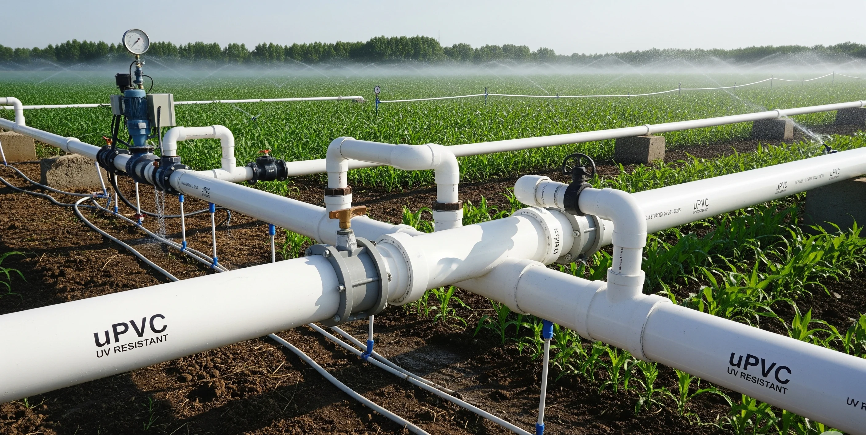 uPVC Pipes for Farm Irrigation