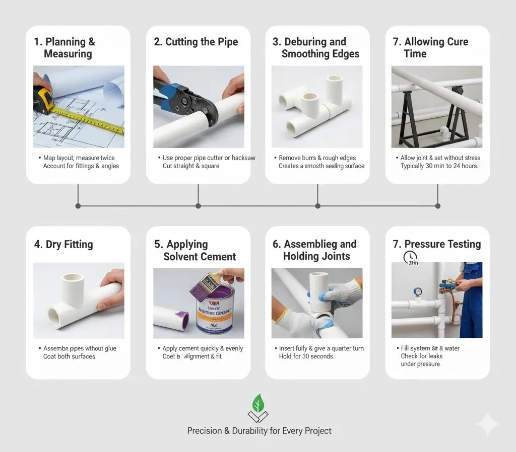 Step-by-Step Guide to Installing UPVC Pipes