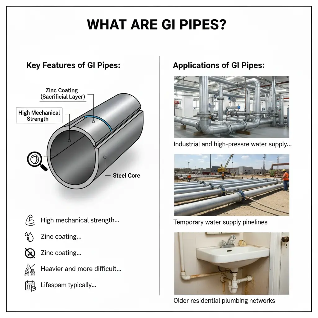 What Are GI Pipes