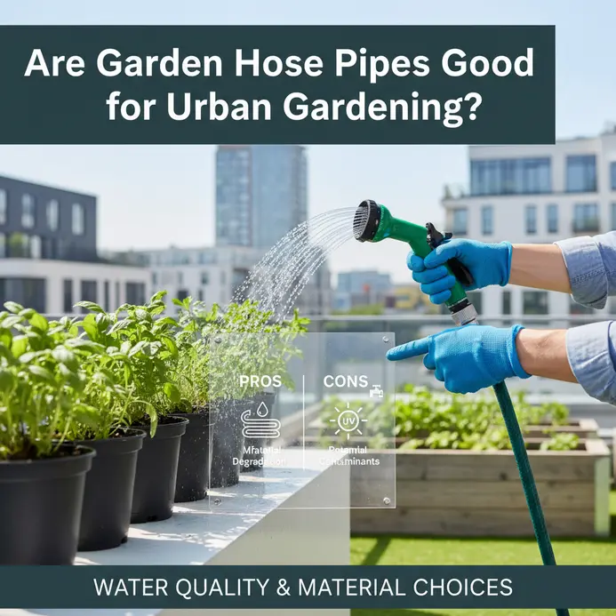 Are Garden Hose Pipes Good for Urban Gardening?