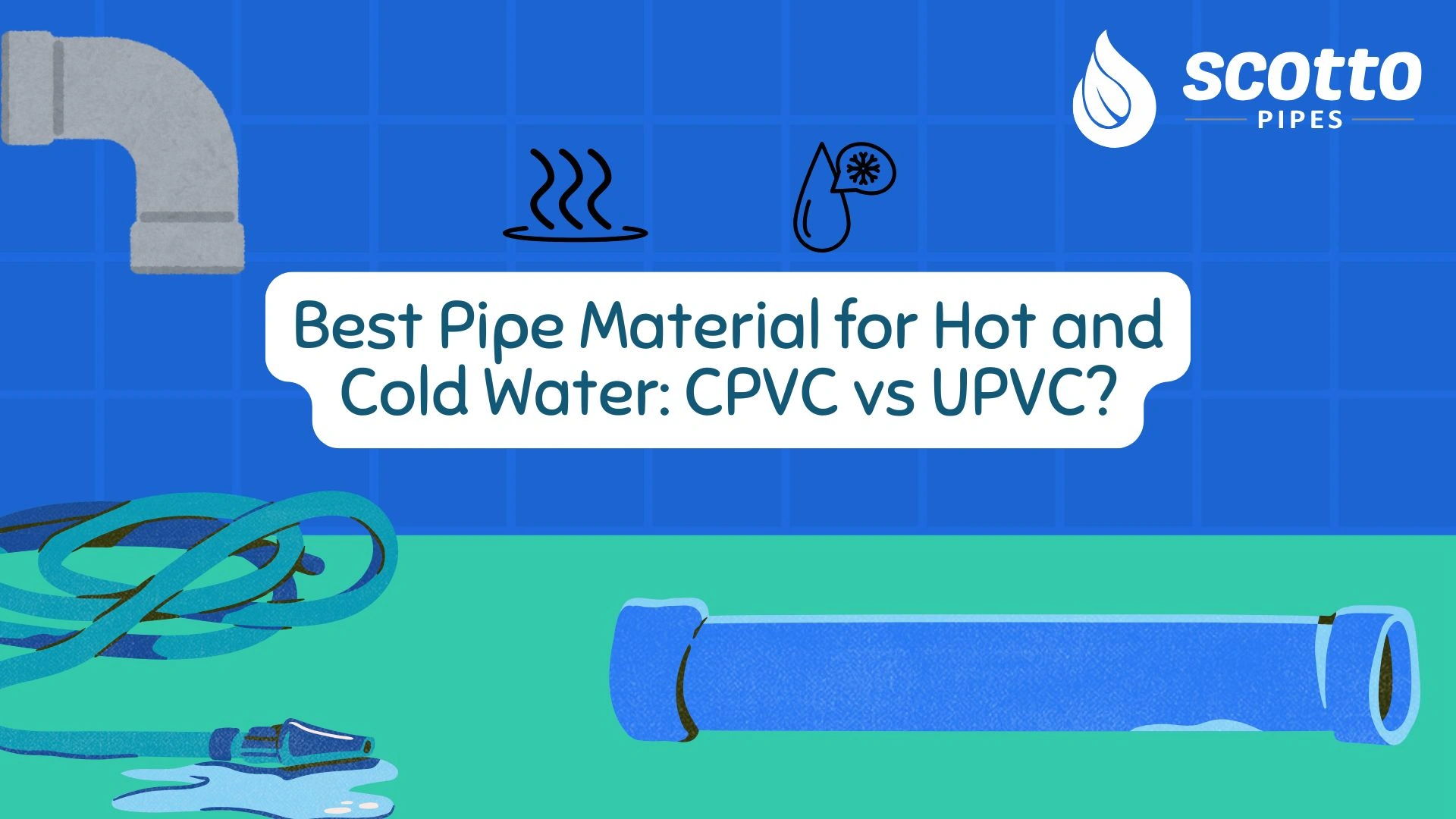 Best Pipe Material for Hot and Cold Water: CPVC vs UPVC?