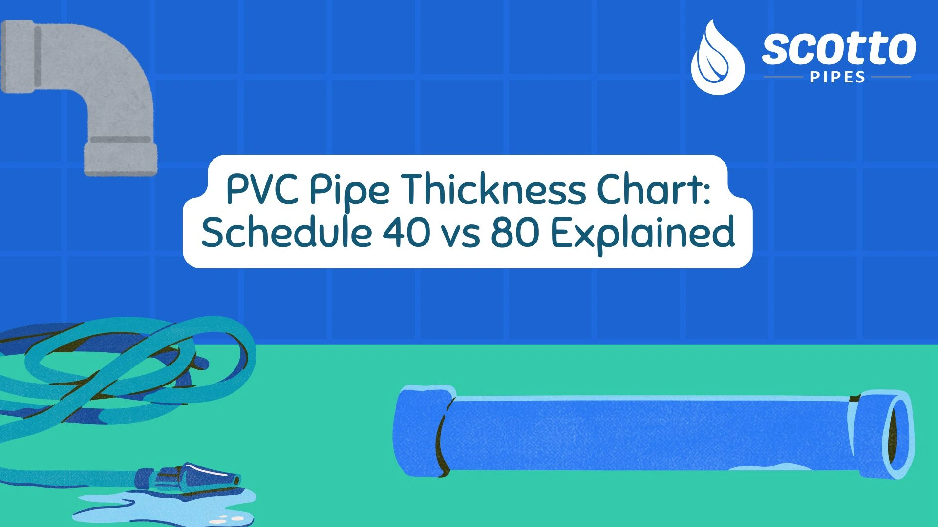 PVC Pipe Thickness Chart: Schedule 40 vs 80 Explained
