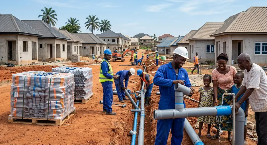 PVC Pipes and Fittings Exporter to Nigeria From India