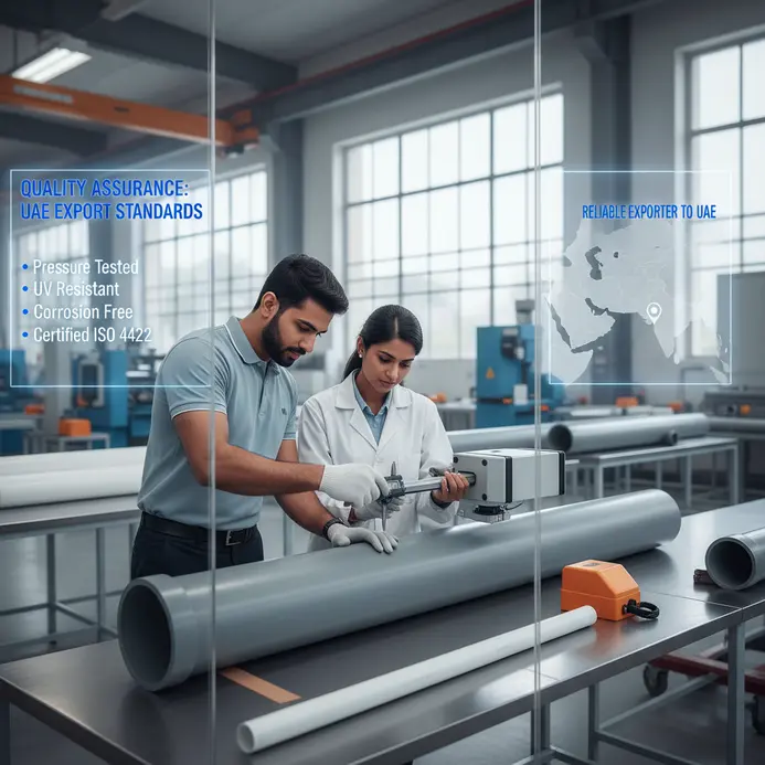 PVC Pipes and UPVC Pipes Exporter to UAE