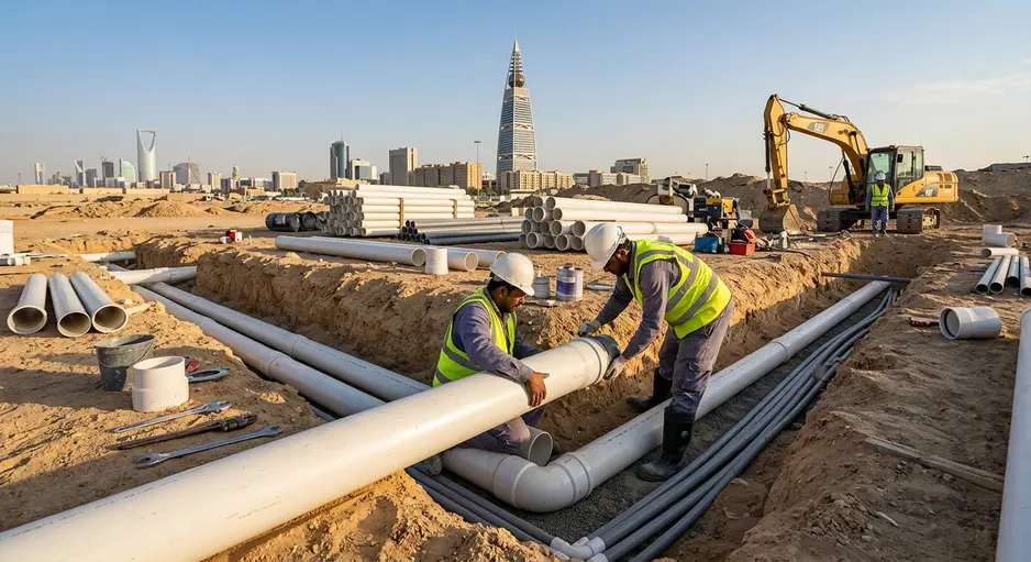 UPVC and PVC Pipes Supplier & Exporter in Saudi Arabia