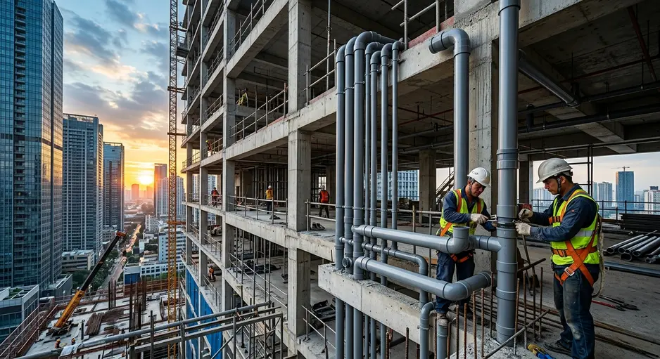UPVC Pipes for High-Rise Buildings: Why Builders Prefer